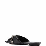 Balenciaga Cagole leather sandals