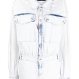 Dsquared2 Dresses Clear Blue