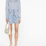 Woolrich Shorts Clear Blue