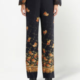 Etro Straight trousers with paisley print