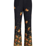 Etro Straight trousers with paisley print