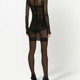 Dolce & Gabbana Tulle corset belt with boning