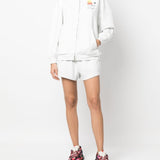 Balenciaga flared elasticated-waist shorts