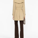 Burberry Beige Short Trench Coat