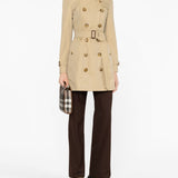 Burberry Beige Short Trench Coat