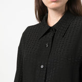 Givenchy Black Logo Print Shirt