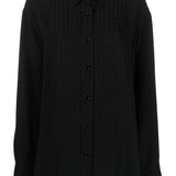 Givenchy Black Logo Print Shirt