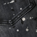 Dsquared2 Black Distressed Bootcut Jeans