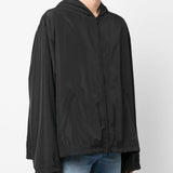 Balenciaga logo-print Hooded Windbreaker