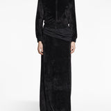 Balenciaga Black High Waisted Skirt