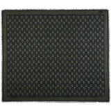 Alexander McQueen Black Skull Print Scarf