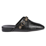 Balenciaga Cozy Cagole leather mules in black
