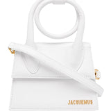 Jacquemus White Le Chiquito Noeud Tote