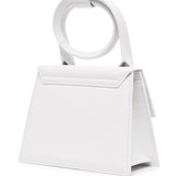Jacquemus White Le Chiquito Noeud Tote