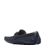 Salvatore Ferragamo Marine Blue Gancini Loafers