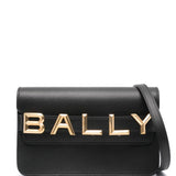Bally Black Leather Crossbody Bag