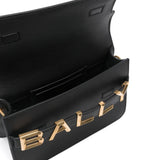 Bally Black Leather Crossbody Bag