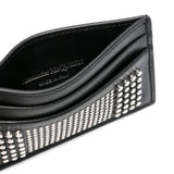 Alexander McQueen Studded leather card case