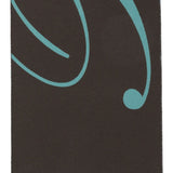 Burberry Aqua Blue Two-Tone Scarf