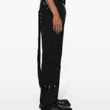 Givenchy Black Straight Leg Trousers