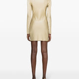 Coperni Cut-out twisted mini dress