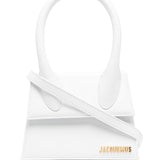 Jacquemus White Le Chiquito Top Handle Bag