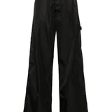 Off White Black Wide Leg Trousers
