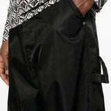 Off White Black Wide Leg Trousers