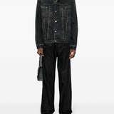 Off White Black Wide Leg Trousers