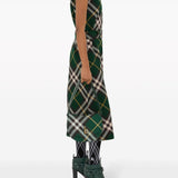Burberry Nova Check Midi Dress