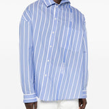 JACQUEMUS Clear Blue Stripe Shirt