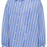 JACQUEMUS Clear Blue Stripe Shirt