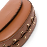 Stella McCartney Camel Brown Frayme Shoulder Bag