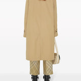 Burberry check-print tailored wool trousers