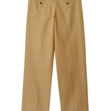 Burberry Straight-leg cotton trousers