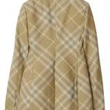Burberry checked tailored single-breasted blazer