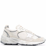 Golden Goose Iridescent White Tailored Dad Sneakers