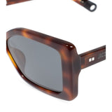 Jacquemus Brown Rectangle Frame Sunglasses