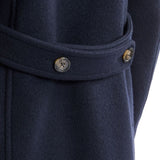 Fay Blue Double-Breasted Coat
