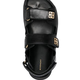Givenchy Black Slingback Sandals