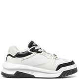 Versace Odissea Sneakers White Black Panelled Design