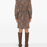 Burberry Checked shirt dress