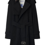 Burberry detachable-collar trench coat