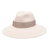 Borsalino Powder Pink Teardrop Crown Hat