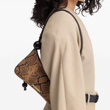 Jacquemus Brown Leather Shoulder Bag