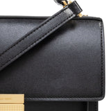 Golden Goose Venezia Black Square Structured Satchel