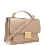 Golden Goose Beige Frontclasp Calfskin Luxury Tote