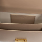 Golden Goose Beige Frontclasp Calfskin Luxury Tote