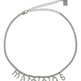 MM6 Maison Margiela logo-lettering necklace