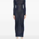 Self-Portrait knitted maxi dress